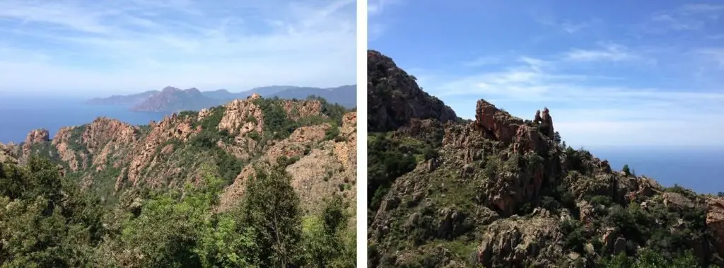 Calanques de Piana en Corse