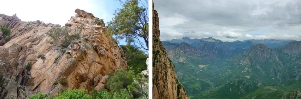 Escalade en Corse autour du Capu d''Ortu