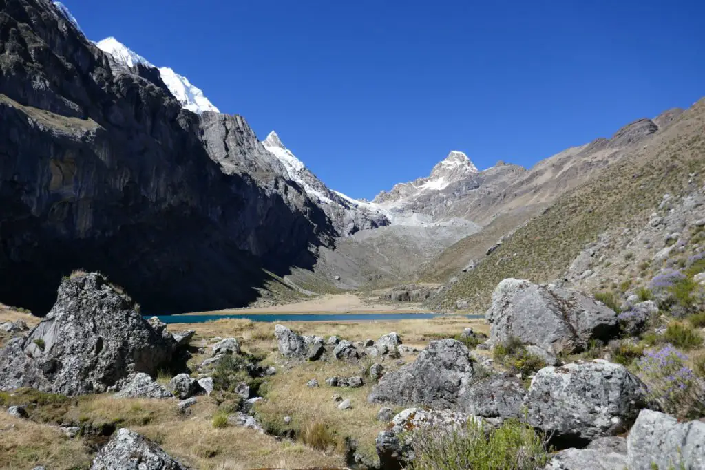 Vue sur le lac Rasac