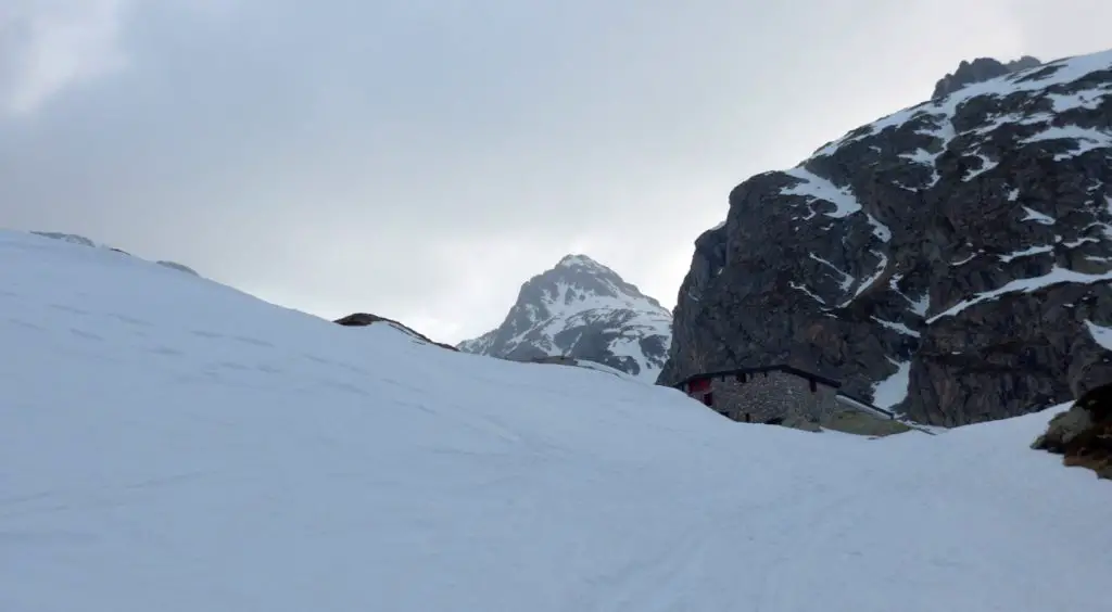 Arrivée au refuge Oulette de Gaube dans les Pyrénées