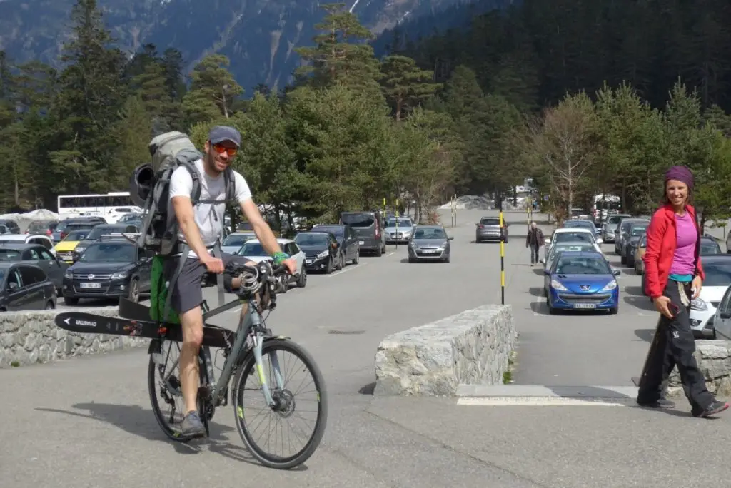 Arrivée sur le plateau lors de notre aventure dans les Pyrénées