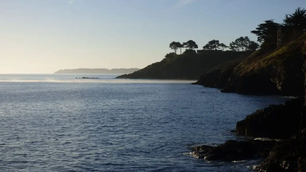 Belle-Île au petit matin dans la région de la Bretagne