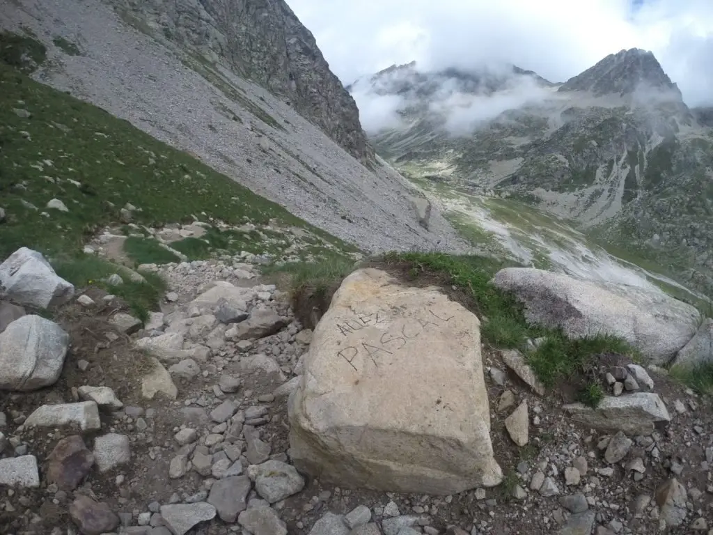 Chemin lors de mon séjour dans les Pyrénées