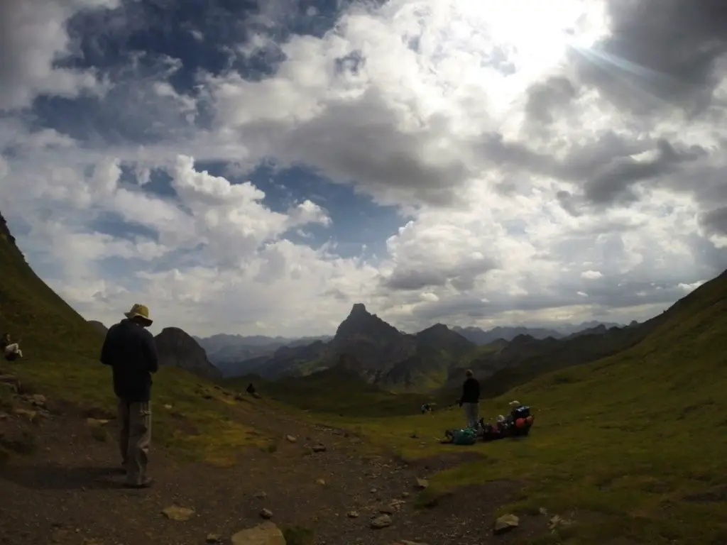 Face du midi D'ossau dans les Pyrénées 