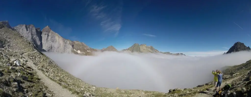 La mer de nuages sous le Vignemale 