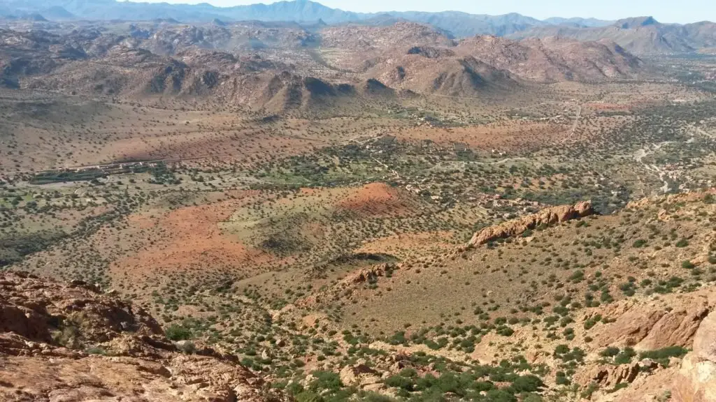 La Vallée de Tafrout au Maroc