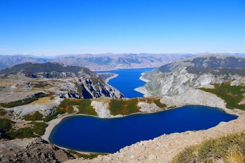 Magnifique paysage lors du trek au Chili en Amérique du Sud