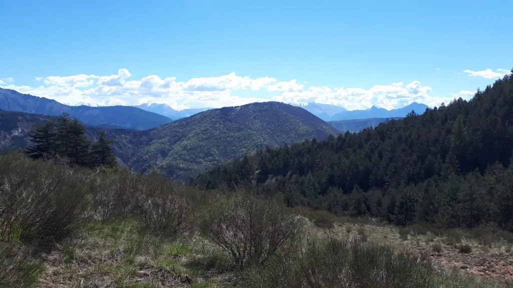 Montée vers le col d’Ainac