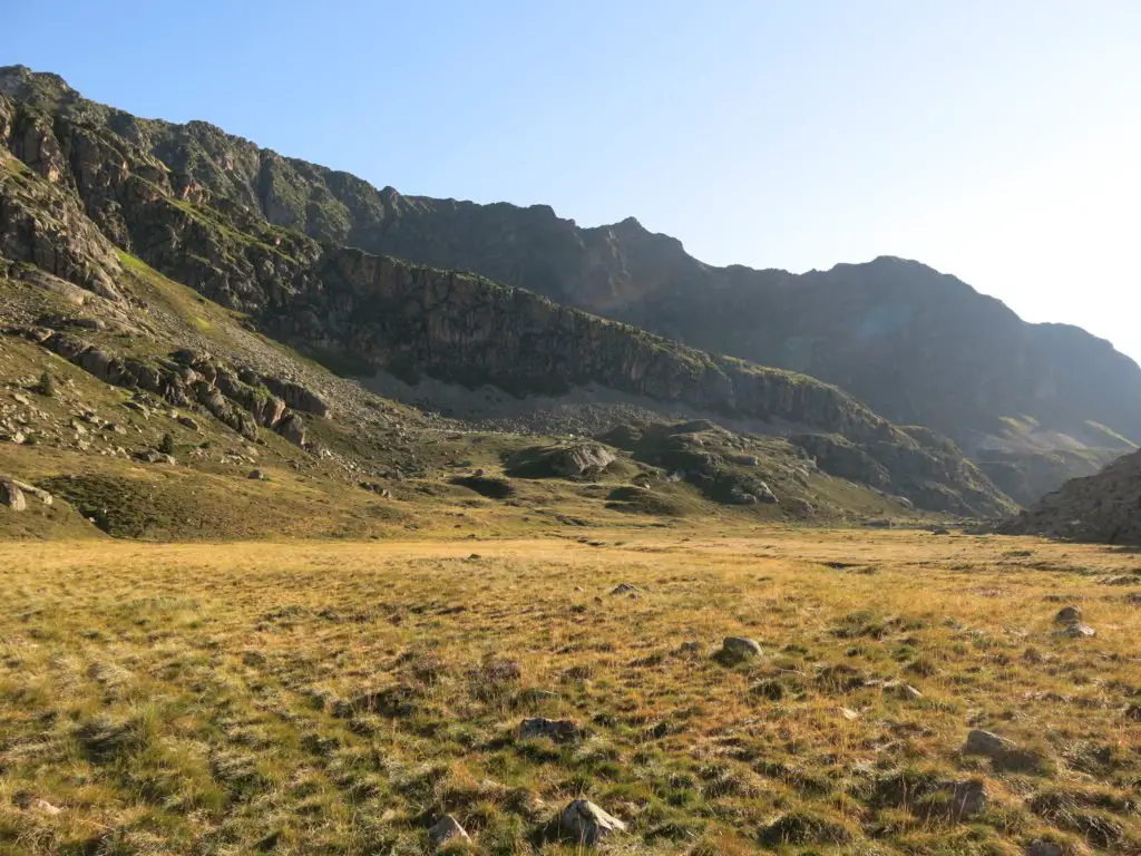 Alpage au dessus du lac de Cestrede