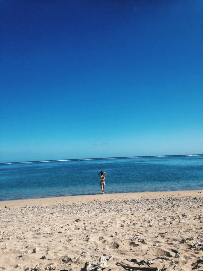 Plage de la Saline Les bains à l'île de la Réunion