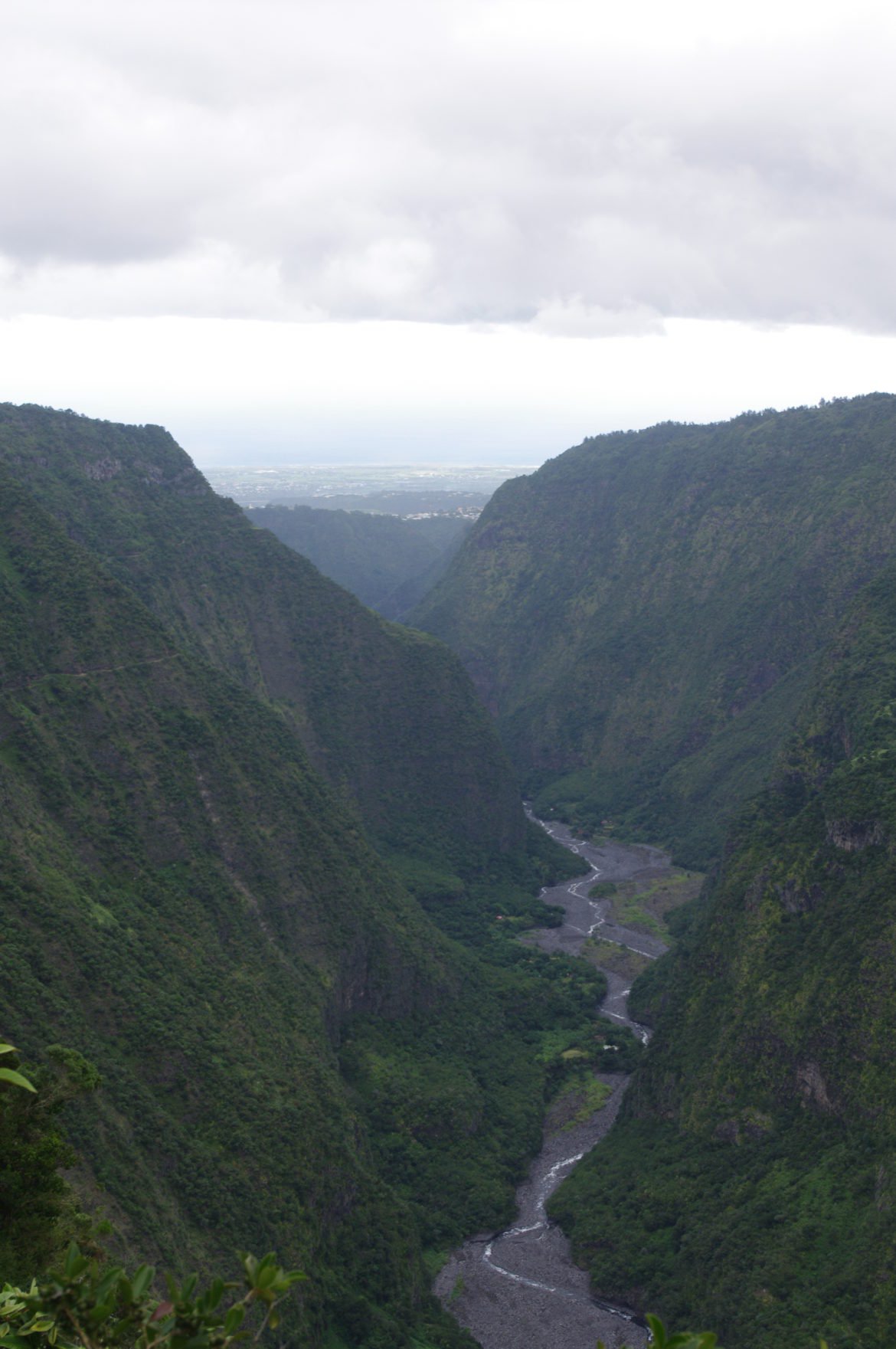 Point de vue depuis les chemins pendant la randonnée à grand bassin