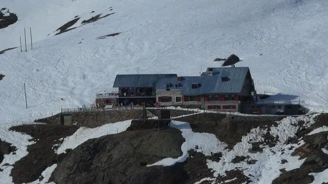 Le Rifugio Branca à Ortles en Italie