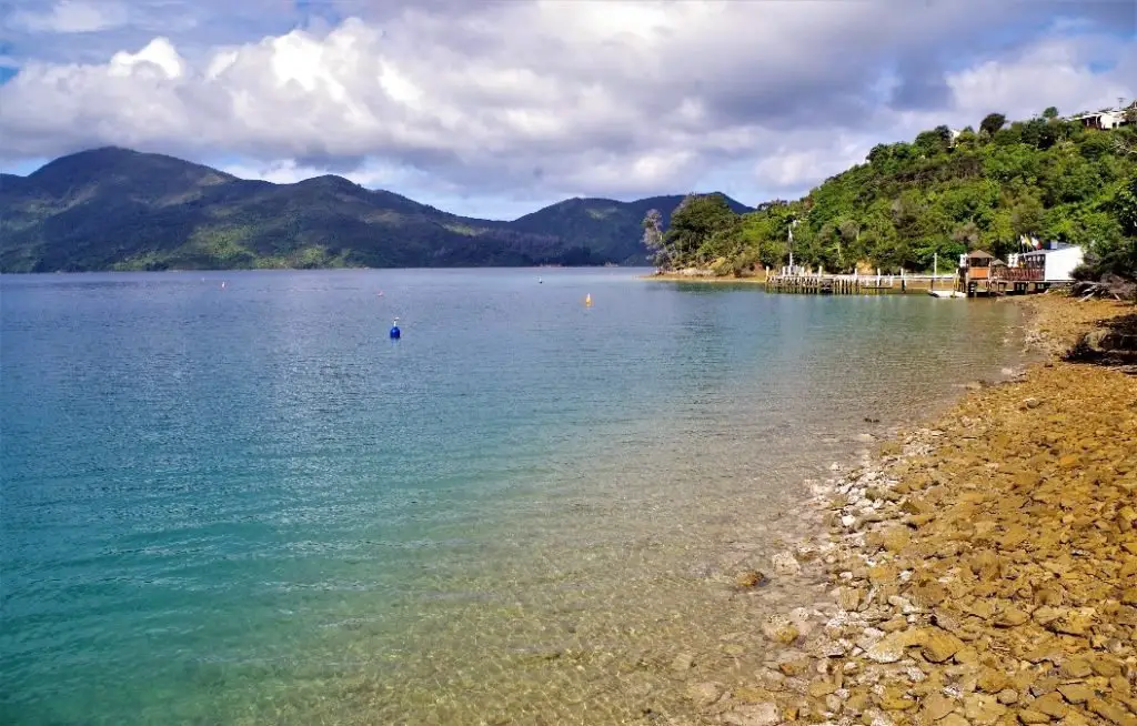 Rivage près de Camp Bay Campsite