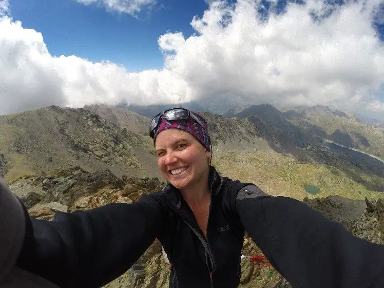 Selfie dans les pyrénées suite et fin