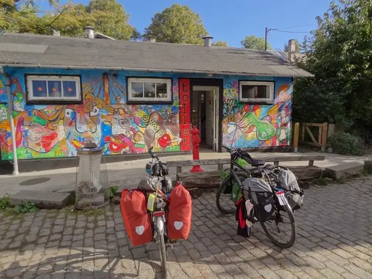 Une pause colorée à Copenhague, Danemark