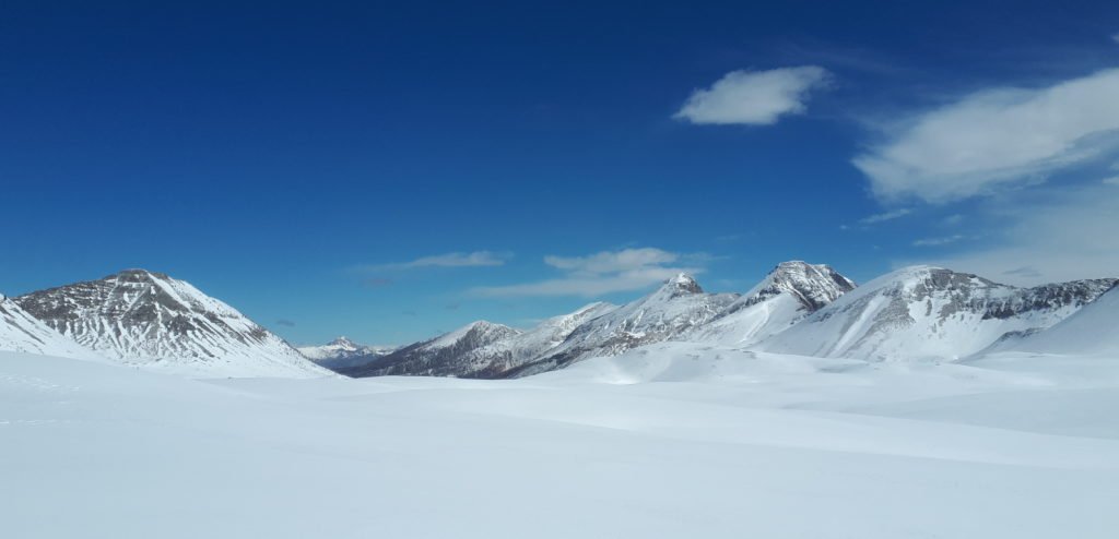 Une  vue sur le plateau de Lignin