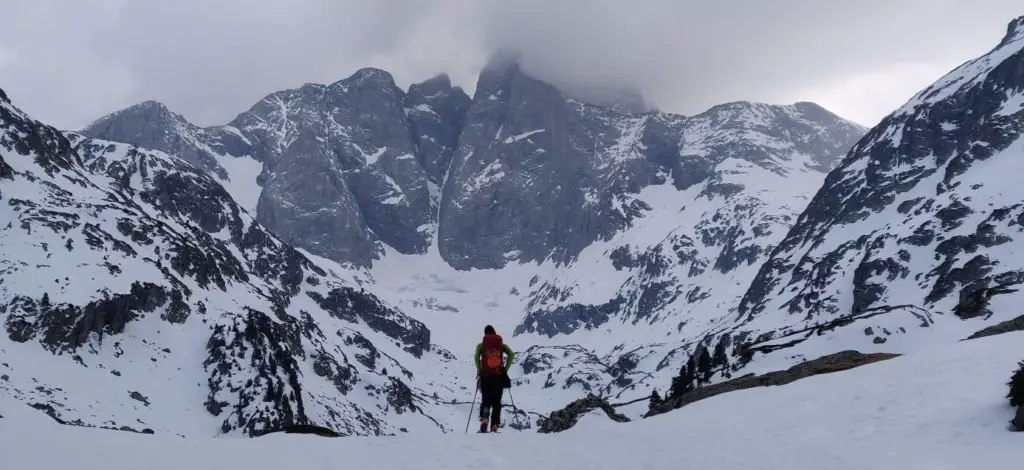 Vue sur La Face Nord du Vignemale