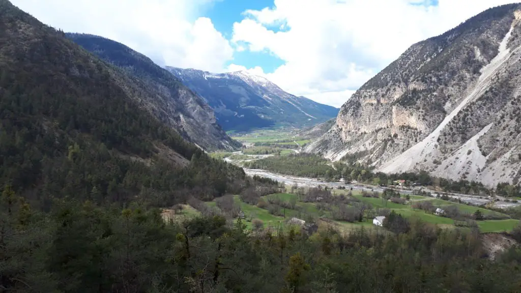 Vue sur la vallée du Verdon