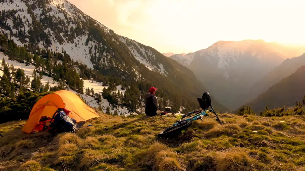 calme et sérénité au bivouac