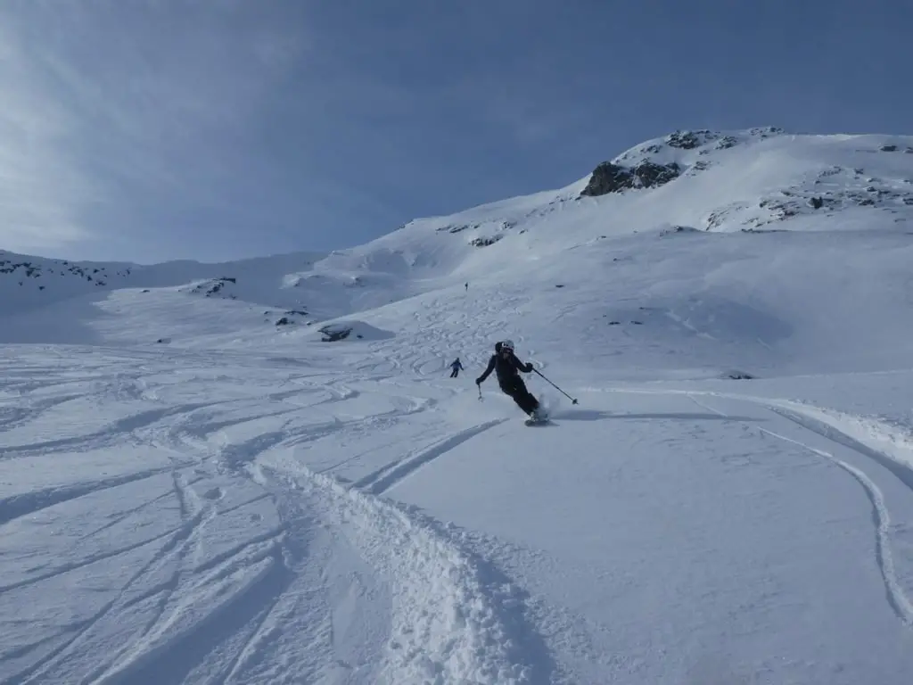 descente en ski de randonnée du torksmannen