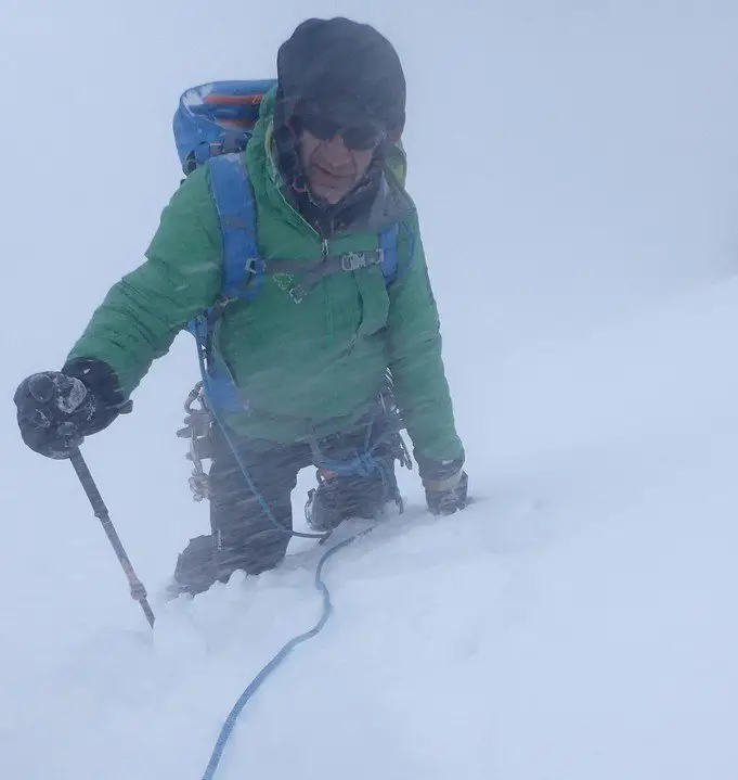 Dans la tempête qui nous a forcé à faire demi tour en Italie