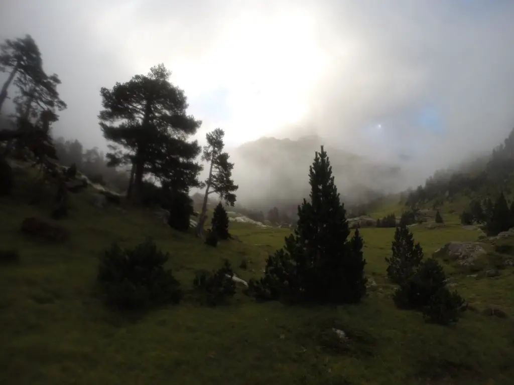 près du refuge Wallon dans les Pyrénées