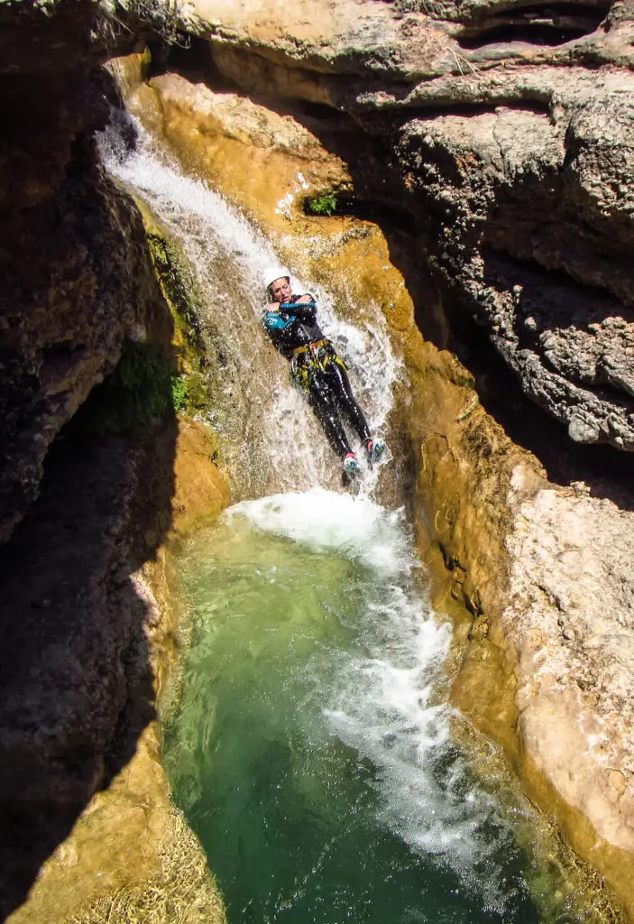 Canyon Le Formiga en Sierra de Guara