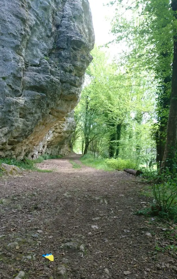 La falaise des corbeaux spot d'escalade en Dordogne