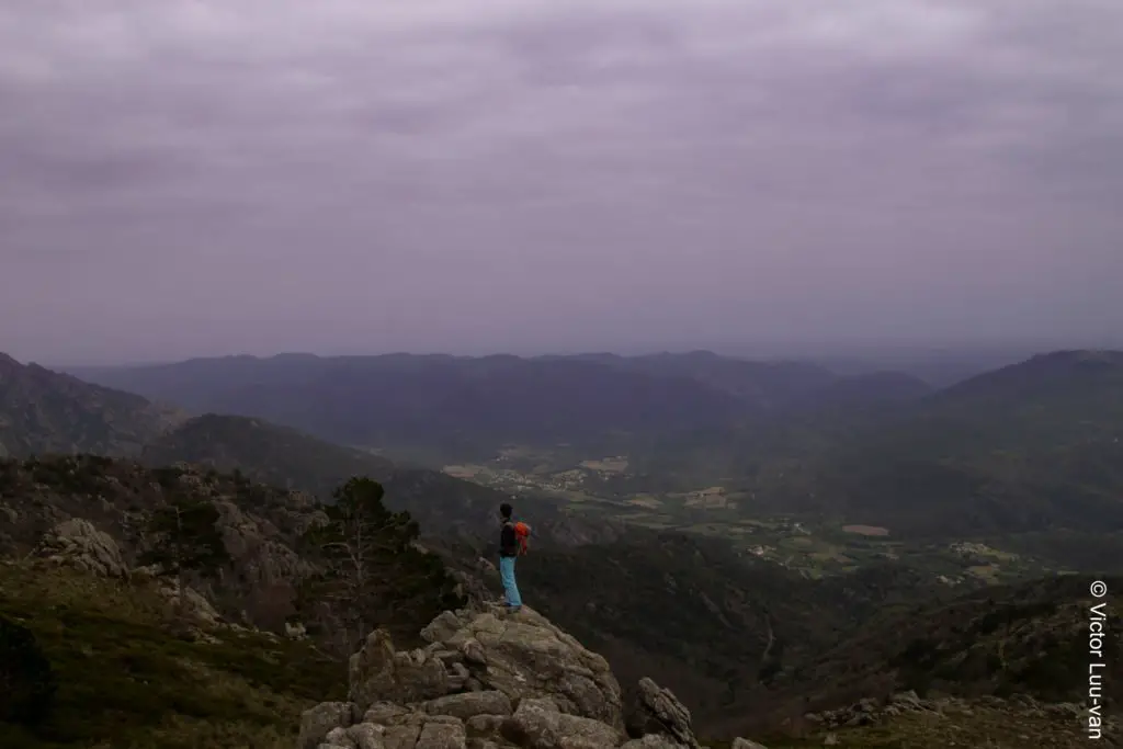 La vallée du Jaur dans le massif du Caroux