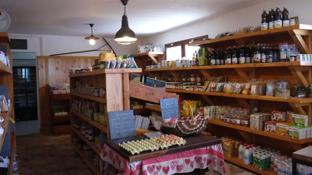 Magasin Bio à Saint Julien dans le massif du Caroux