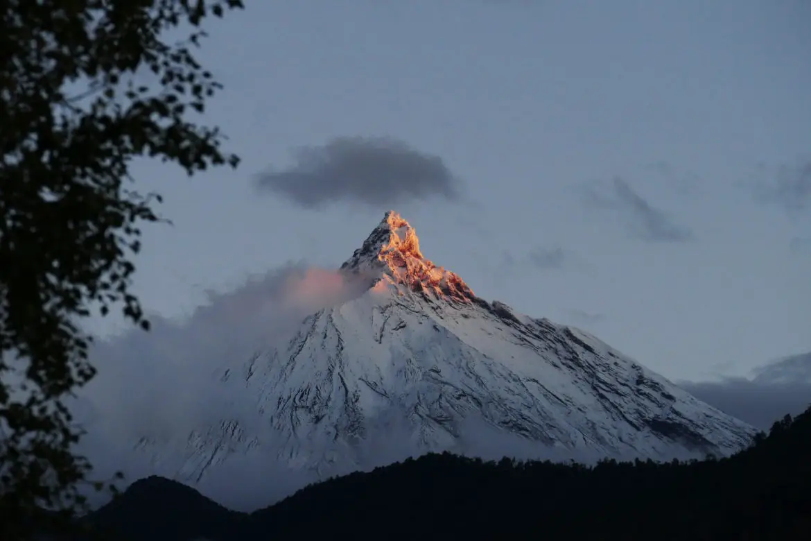 Puntiagudo, volcan de la région des lacs du Chili Puntiagudo, volcan de la région des lacs du Chili