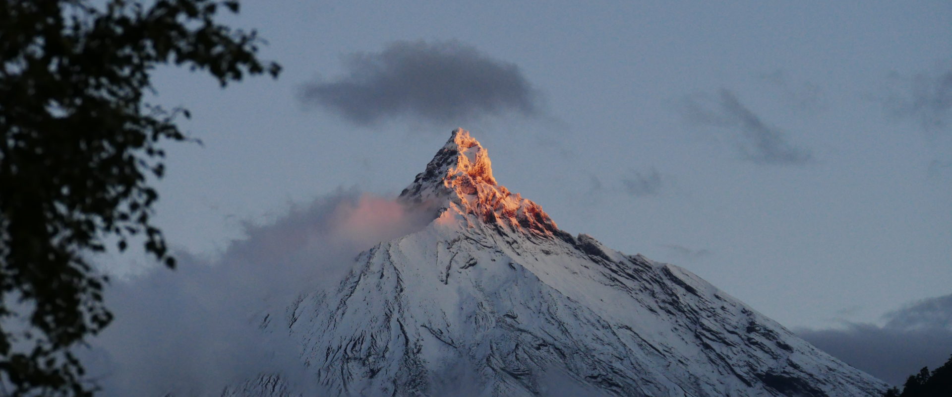 Puntiagudo, volcan de la région des lacs du Chili