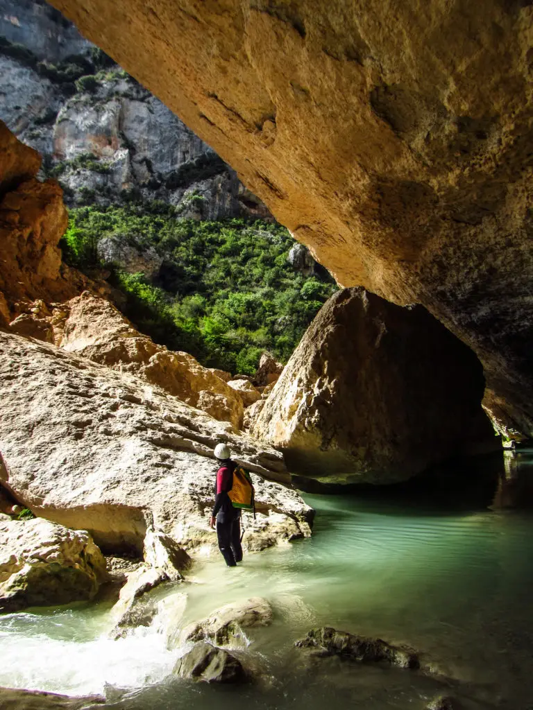 Rio Vero pour du canyoning en Sierra de Guara