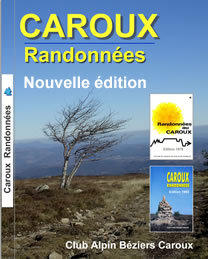 Topo guide Caroux Randonnées CAF de Béziers