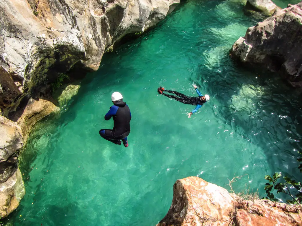 le Peonera Canyon en Sierra de Guara