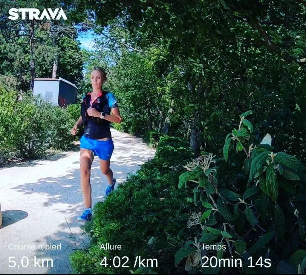 La course sur route sur bitume ou chemins très simples