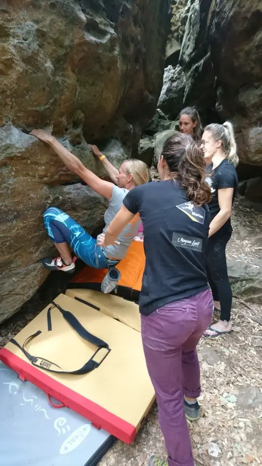 Grimper au féminin, une motivation