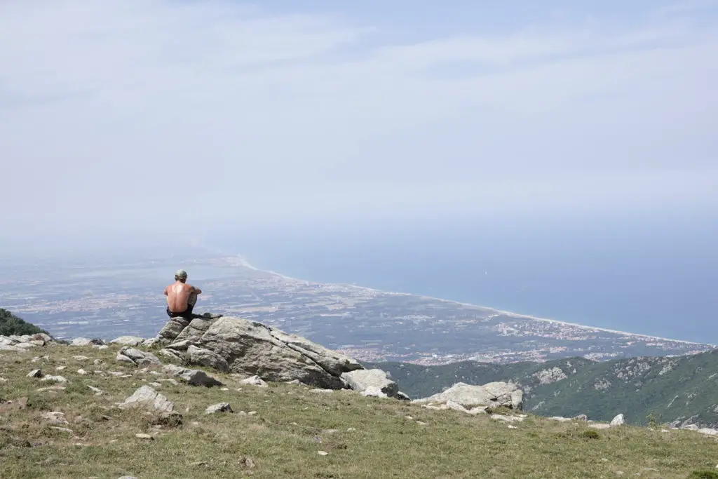 Paysage de montagne des Pyrénées entre Mer et Océan