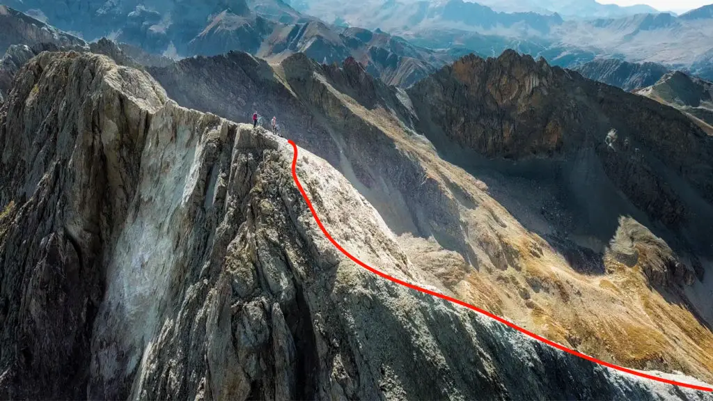 Reprise VTT de montagne pour Alexis Righetti avec la descente de la pointe Saume dans le Queyras