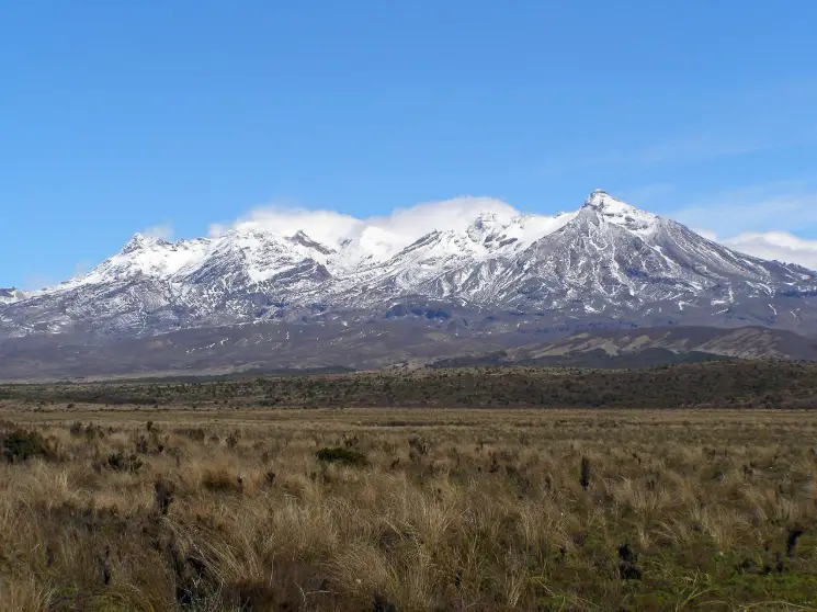 Ruapehu en Nouvelle-Zelande est une destination de rêve à faire en Octobre