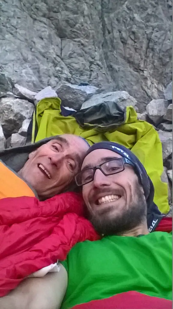 Un bivouac avec mon papa sous les Aiguilles de Sialouzes