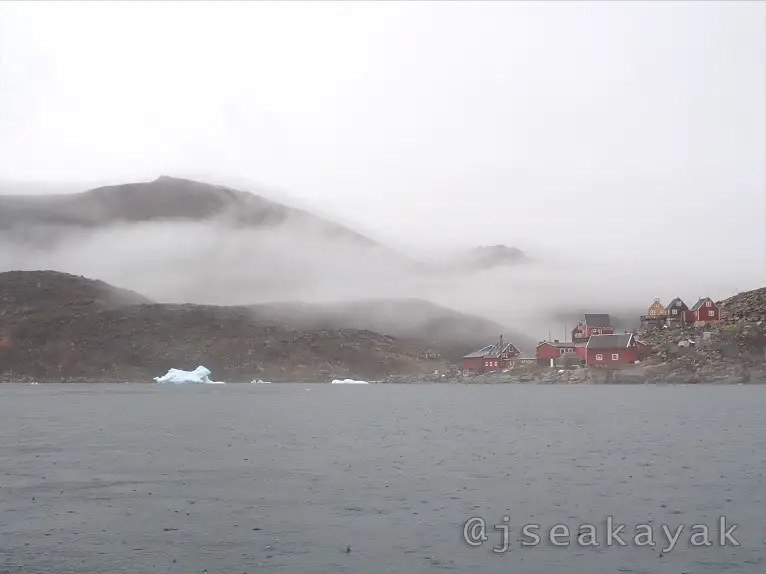 Arrivée à Nuussuaq au Groenland