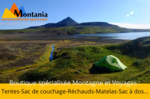 Boutique sac à dos tente rechaud matelas Montania