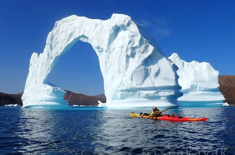 Kayak de mer au Groenland de Kullorsuaq à Upernavik