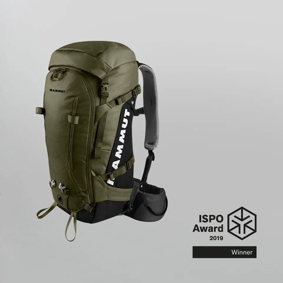 Sac à dos Trion Spine 50 MAMMUT récompensé à l'ISPO AWARD