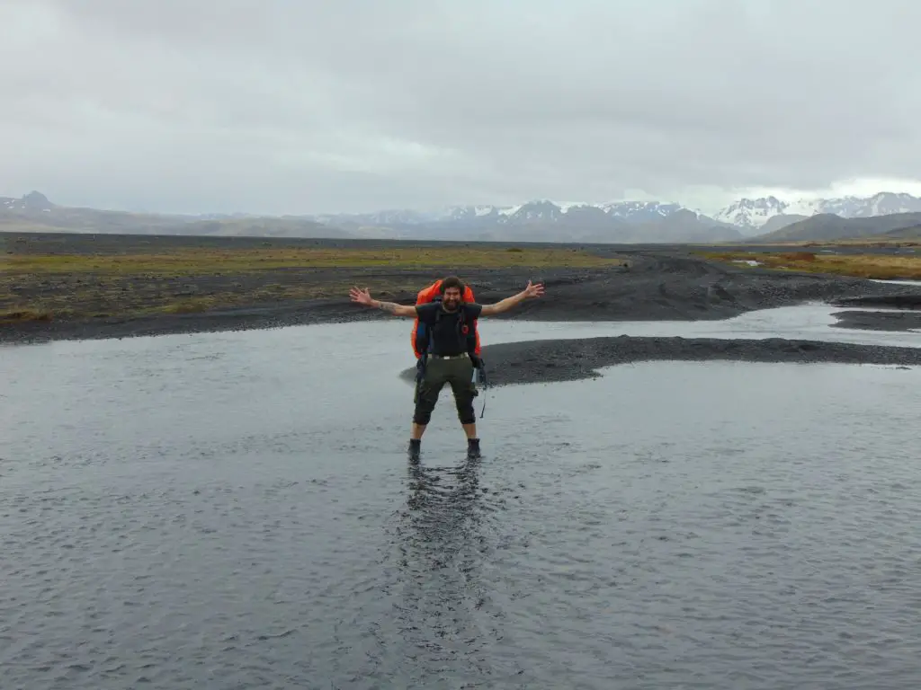 Sur le chemin entre Þórsmörk et la route n°1 en Islande