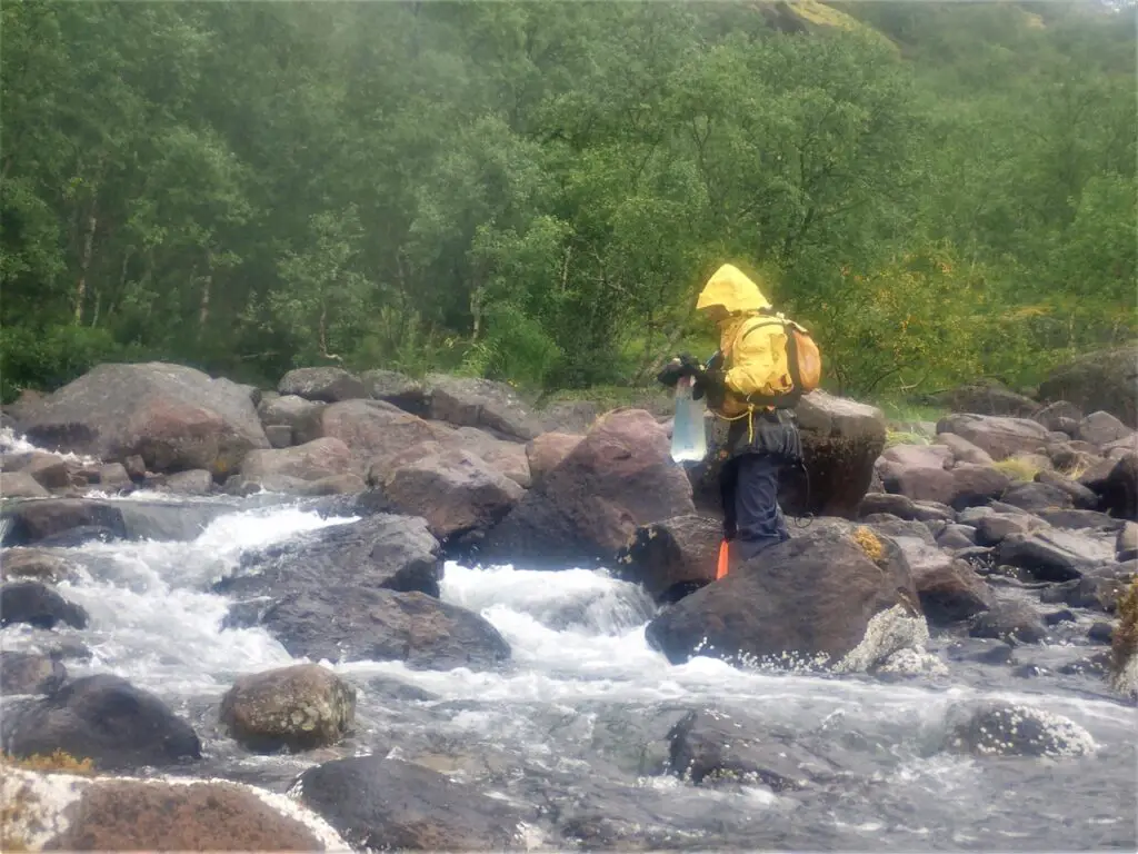 Test du filtre à eau BeFree 3L en Norvège