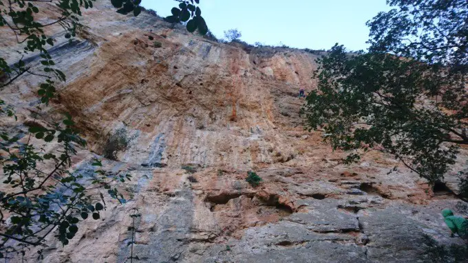 Jupiter Falaise d'escalade en grèce à Leonidio