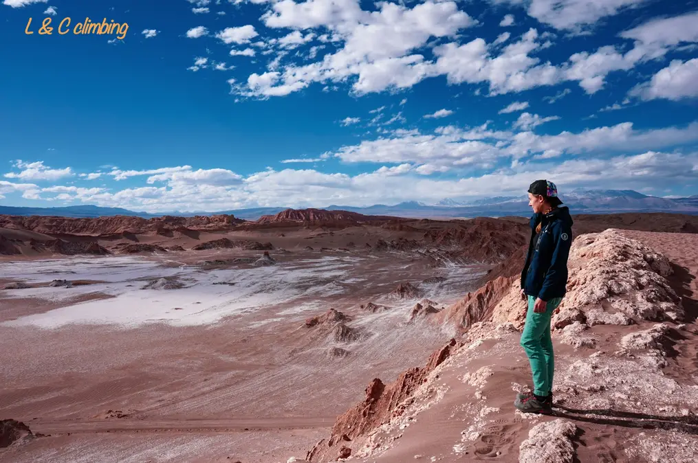 Randonnée dans la Valle de la Luna au Chili