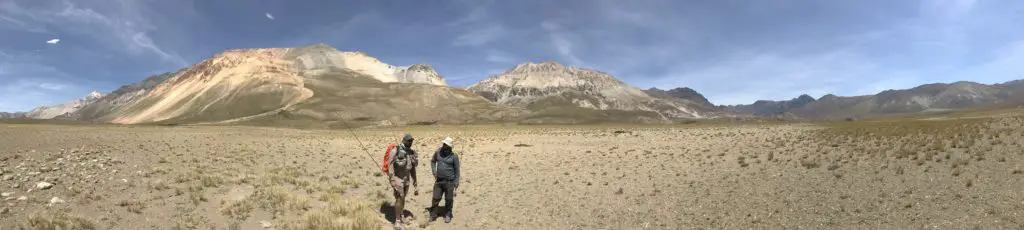 Ambiance Patagonesque en valle Hermoso en Argentine